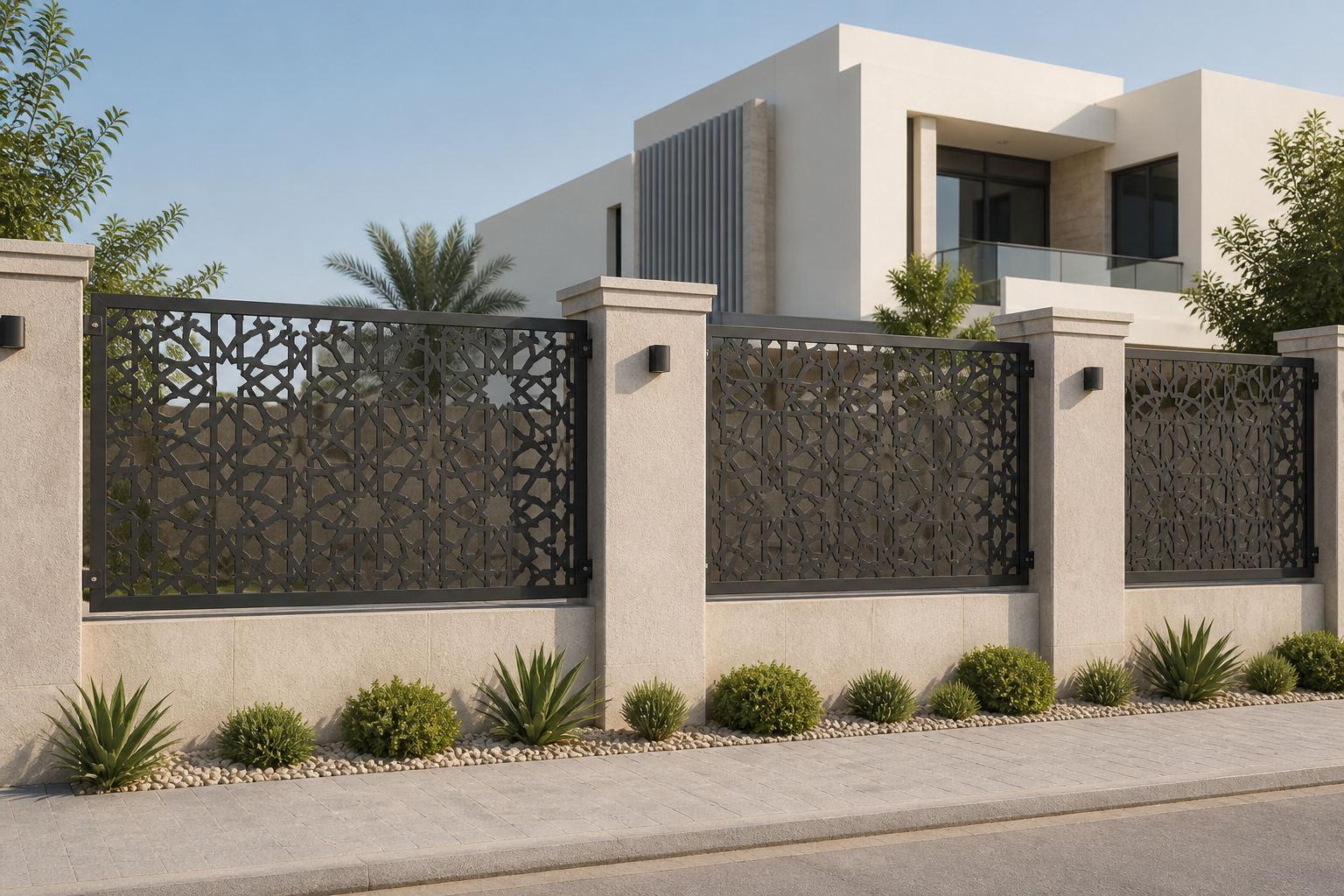 Exterior protective finishes by Techno Door Metal Industries